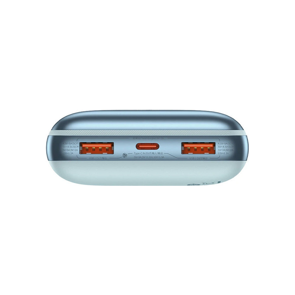 Hurtownia GSM - Powerbank Baseus Bipow Pro 20000mAh, 2xUSB, USB-C, 22.5W (modrý) - BSU3674 - {ean13} - Hurt