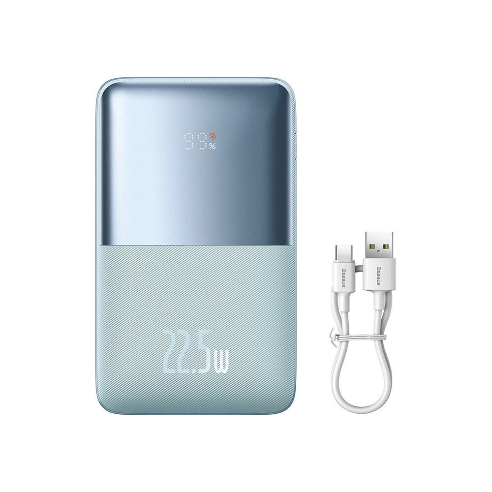Wholesale Powerbank Baseus Bipow Pro 20000mAh, 2xUSB, USB-C, 22.5W (blue) - BSU3674 - {ean13} - Hurt
