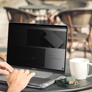 Hurtownia GSM - Folia de protecție Moshi Umbra Apple MacBook Pro 16 (2021-2023) cu filtru de confidențialitate (ramă neagră) - MOSH287 - {ean13} - Hurt