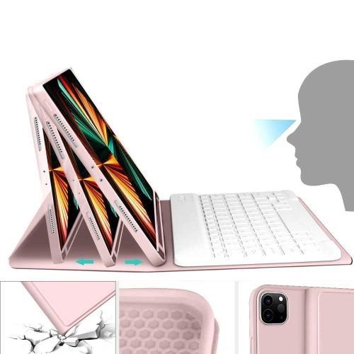Etui z klawiaturą Tech-Protect SC Pen Apple iPad Pro 11 2020/2021/2022 (2., 3. i 4. generacji) Pink