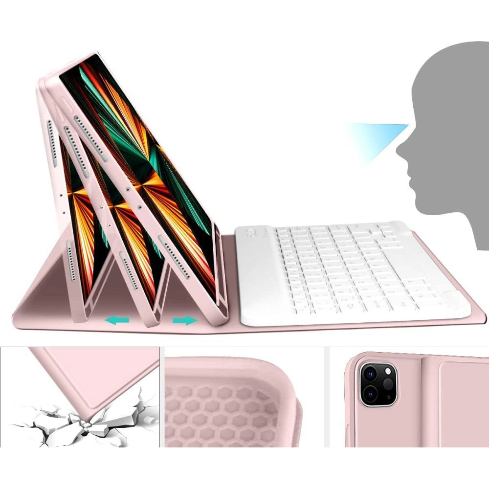 Wholesale Tech-Protect SC Pen Keyboard Apple iPad Pro 11 2020/2021/2022 (2, 3, 4 gen) Pink - THP1532 - {ean13} - Hurt