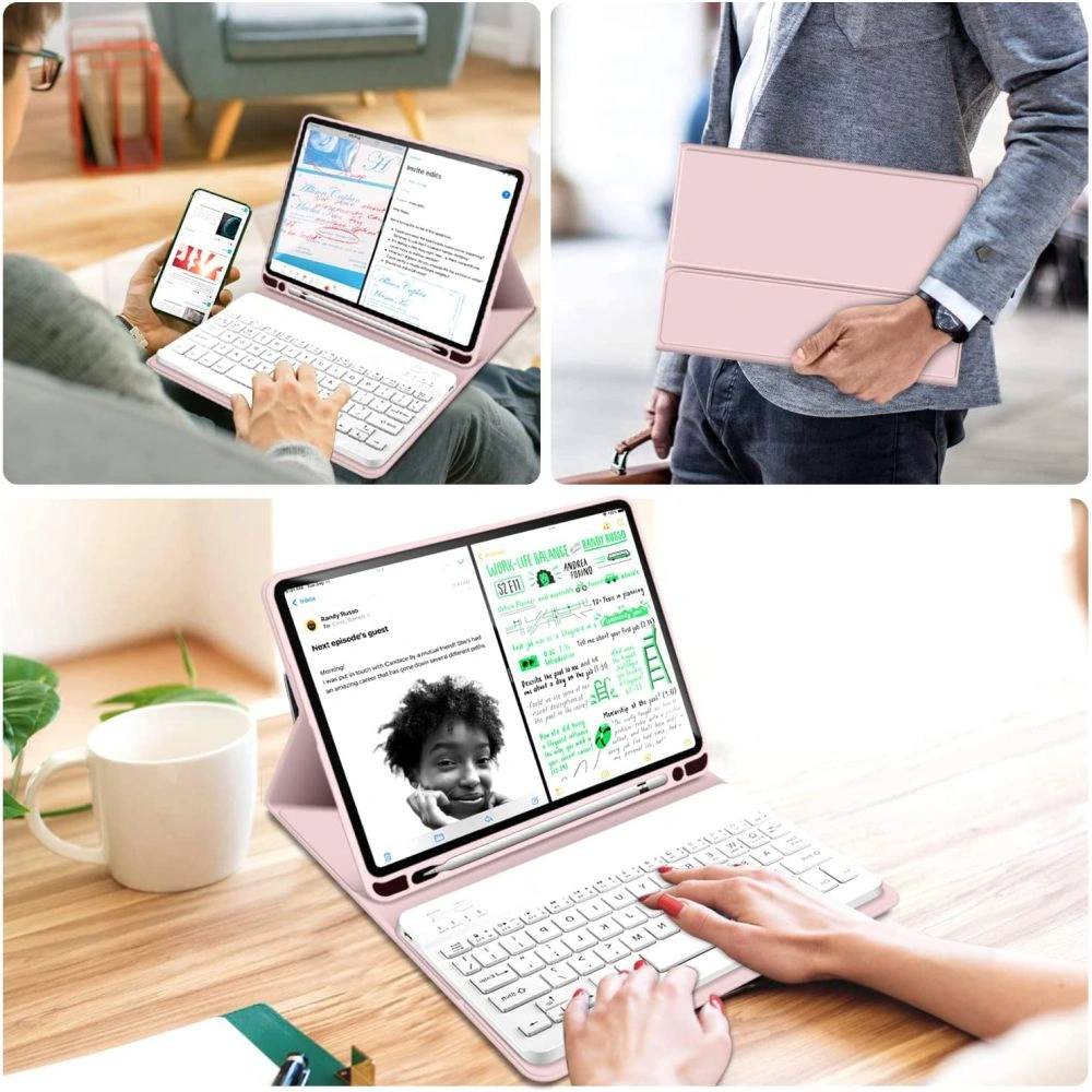 Wholesale Tech-Protect SC Pen Keyboard Apple iPad Pro 11 2020/2021/2022 (2, 3, 4 gen) Pink - THP1532 - {ean13} - Hurt