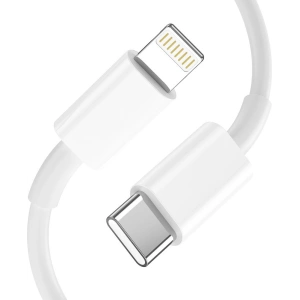Încărcător de rețea Tech-Protect C20w Încărcător de rețea cu 2 porturi PD 20W QC 3.0 + cablu Lightning Alb