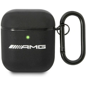 Hurtownia GSM - Etui Mercedes AMG AMA2SLWK Apple AirPods kryt černý/black kůže - MRS63 - {ean13} - Hurt
