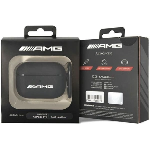 Hurtownia GSM - Etui Mercedes AMG AMAPSLWK Apple AirPods Pro cover czarny/black Leather - MRS65 - {ean13} - Hurt