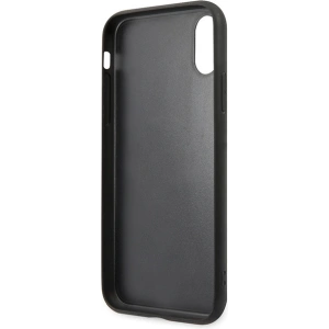 Hurtownia GSM - Etui Karl Lagerfeld KLHCI65SAKICKCBK Apple iPhone XS Max negru/black hardcase Saffiano Ikonik Karl&Choupette Head - KLD1214 - {ean13} - Hurt