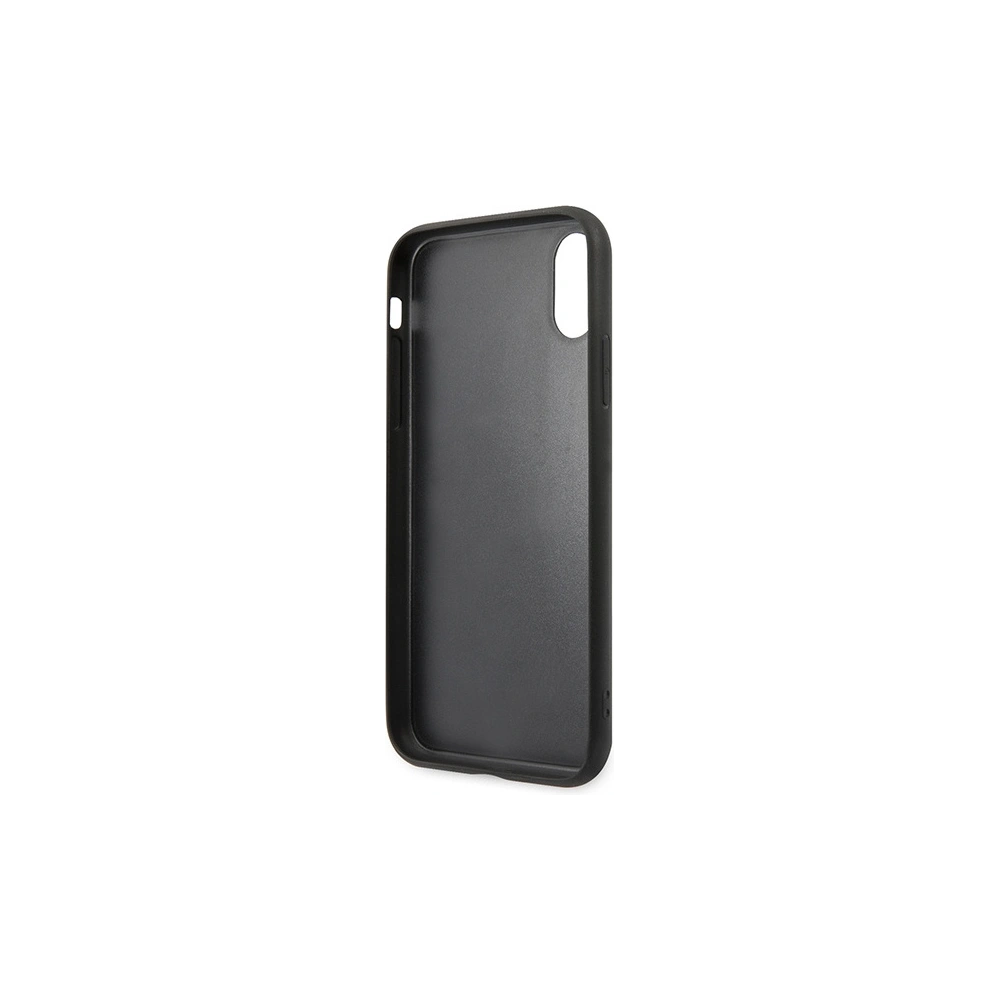 Hurtownia GSM - Case Karl Lagerfeld KLHCI65SAKICKCBK Apple iPhone XS Max schwarz/hardcase Saffiano Ikonik Karl&Choupette Kopf - KLD1214 - {ean13} - Hurt