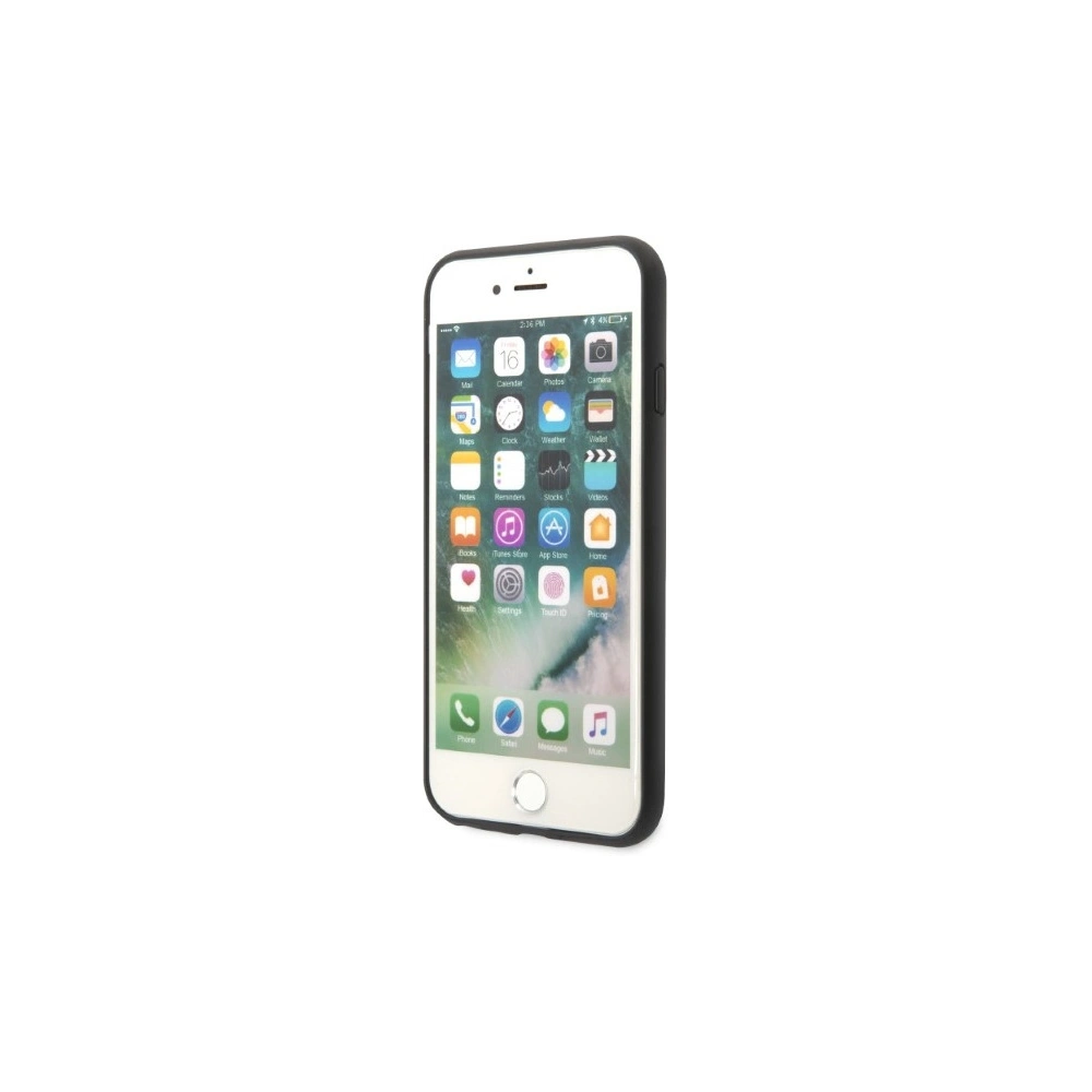 Hurtownia GSM - Case Karl Lagerfeld KLHCI8SAKICKCBK Apple iPhone SE 2022/SE 2020/8/7 schwarz/black hardcase Saffiano Ikonik Karl&Choupette Kopf - KLD1217 - {ean13} - Hurt