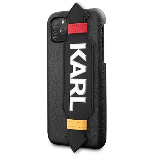 Etui Karl Lagerfeld KLHCN58HDAWBK Apple iPhone 11 Pro hardcase czarny/black Strap