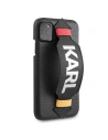 Wholesale Karl Lagerfeld KLHCN58HDAWBK Apple iPhone 11 Pro hardcase black Strap - KLD1218 - {ean13} - Hurt