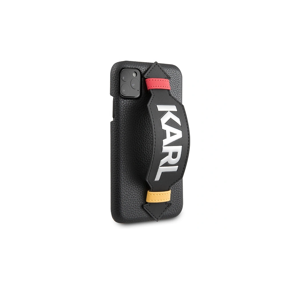 Wholesale Karl Lagerfeld KLHCN58HDAWBK Apple iPhone 11 Pro hardcase black Strap - KLD1218 - {ean13} - Hurt