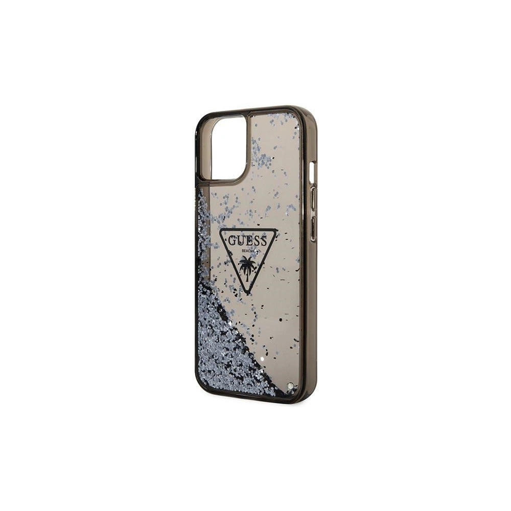 Hurtownia GSM - Etui Guess GUHCP14SLFCTPK Apple iPhone 14 fekete/black hardcase Liquid Glitter Palm Collection - GUE2261 - {ean13} - Hurt