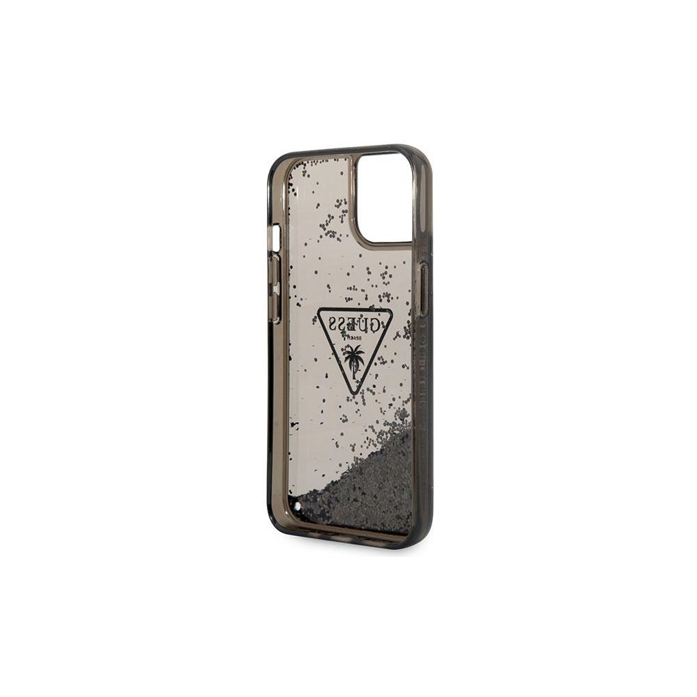 Hurtownia GSM - Etui Guess GUHCP14SLFCTPK Apple iPhone 14 fekete/black hardcase Liquid Glitter Palm Collection - GUE2261 - {ean13} - Hurt