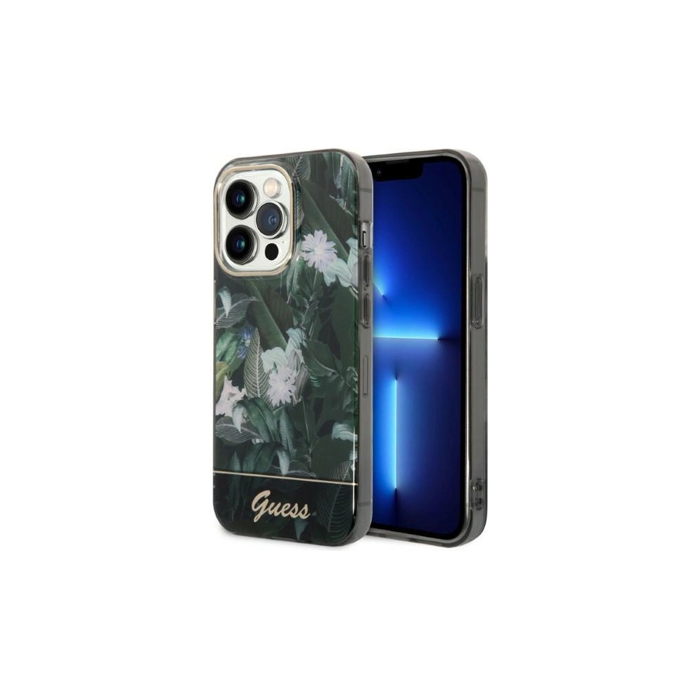 Hurtownia GSM - Etui Guess GUHCP14XHGJGHA Apple iPhone 14 Pro Max zöld/green hardcase Jungle Collection - GUE2263 - {ean13} - Hurt