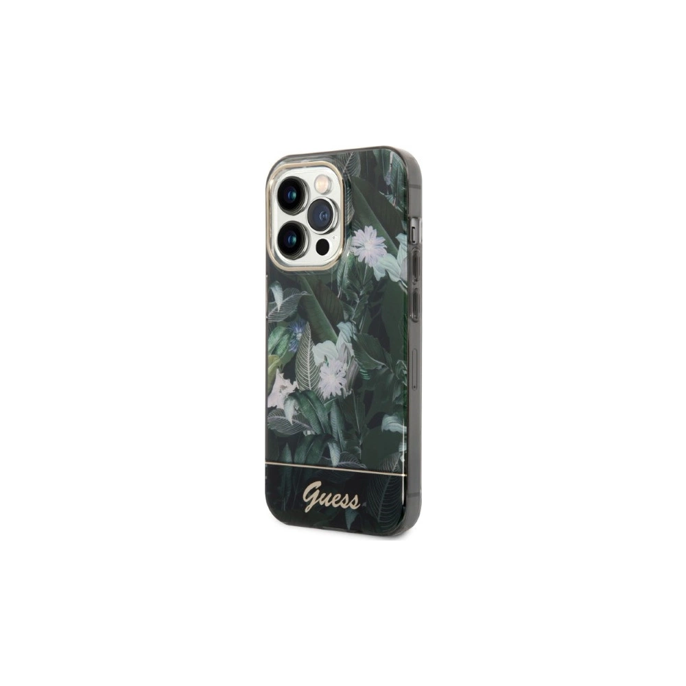 Hurtownia GSM - Etui Guess GUHCP14XHGJGHA Apple iPhone 14 Pro Max zöld/green hardcase Jungle Collection - GUE2263 - {ean13} - Hurt