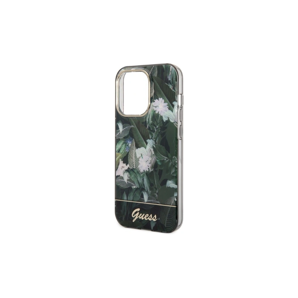 Hurtownia GSM - Etui Guess GUHCP14XHGJGHA Apple iPhone 14 Pro Max zöld/green hardcase Jungle Collection - GUE2263 - {ean13} - Hurt