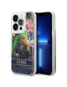 Hurtownia GSM - Etui Guess GUHCP14XLFLSB Apple iPhone 14 Pro Max albastru/hardcase Flower Liquid Glitter - GUE2265 - {ean13} - Hurt