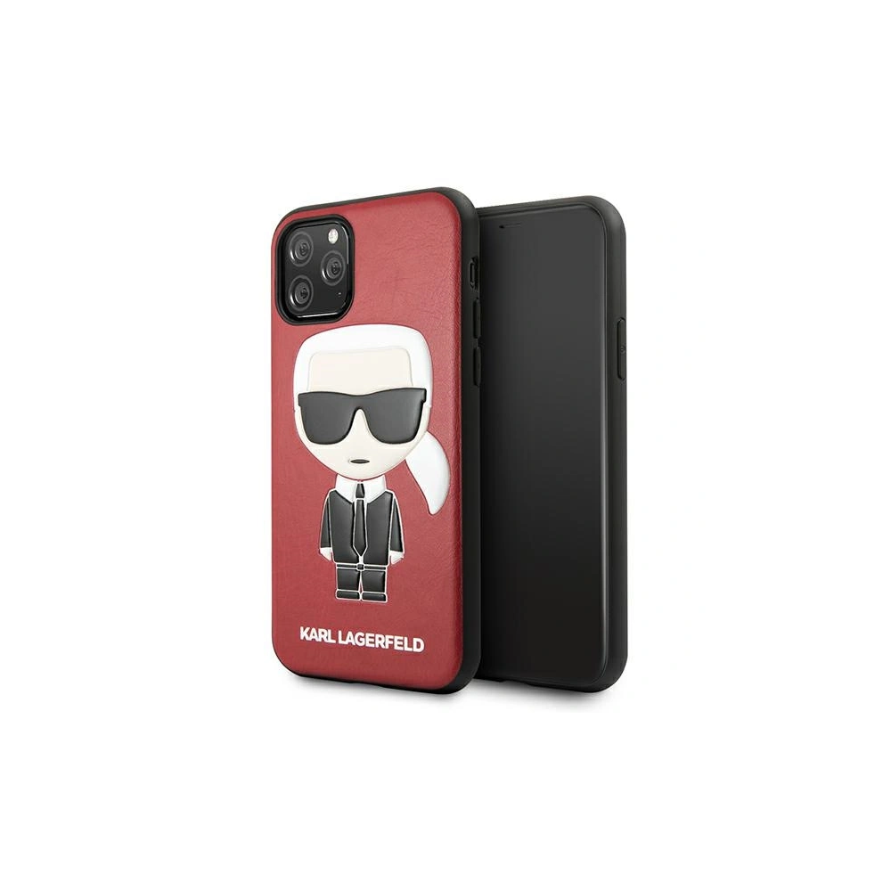 Hurtownia GSM - Etui Karl Lagerfeld KLHCN58IKPURE Apple iPhone 11 Pro hardcase roșu/red Iconic Karl Embossed - KLD1219 - {ean13} - Hurt