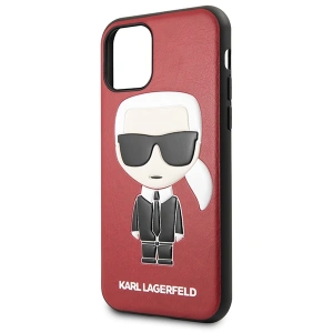 Hurtownia GSM - Etui Karl Lagerfeld KLHCN58IKPURE Apple iPhone 11 Pro hardcase červený/red Iconic Karl Embossed - KLD1219 - {ean13} - Hurt