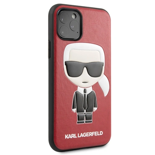 Etui Karl Lagerfeld KLHCN58IKPURE Apple iPhone 11 Pro hardcase czerwony/red Iconic Karl Embossed