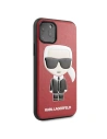 Wholesale Karl Lagerfeld KLHCN58IKPURE Apple iPhone 11 Pro hardcase red Iconic Karl Embossed - KLD1219 - {ean13} - Hurt
