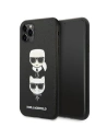 Hurtownia GSM - Etui Karl Lagerfeld KLHCN58SAKICKCBK Apple iPhone 11 Pro černý/black hardcase Saffiano Ikonik Karl&Choupette Head - KLD1220 - {ean13} - Hurt