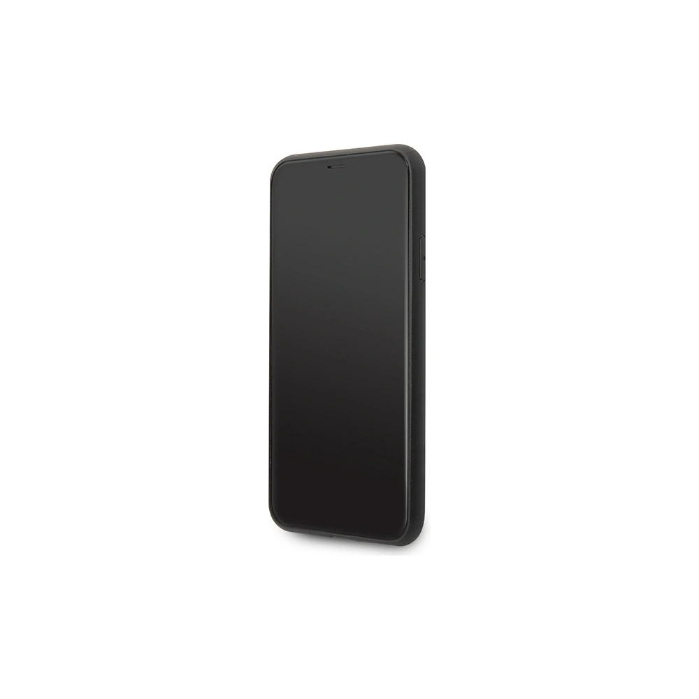 Hurtownia GSM - Case Karl Lagerfeld KLHCN65SAKICKCBK Apple iPhone 11 Pro Max schwarz/black Hardcase Saffiano Ikonik Karl&Choupette Kopf - KLD1221 - {ean13} - Hurt