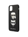 Hurtownia GSM - Etui Karl Lagerfeld KLHCN65SAKICKCBK Apple iPhone 11 Pro Max czarny/black hardcase Saffiano Ikonik Karl&Choupette Head - KLD1221 - {ean13} - Hurt