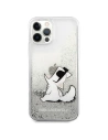Hurtownia GSM - Case Karl Lagerfeld KLHCP12MGCFS Apple iPhone 12/12 Pro silber/silver hardcase Liquid Glitter Choupette Fun - KLD1222 - {ean13} - Hurt