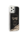 Wholesale Karl Lagerfeld KLHCP12MLGGKBK Apple iPhone 12/12 Pro black hardcase Liquid Glitter Gatsby - KLD1223 - {ean13} - Hurt