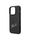 Hurtownia GSM - Case Karl Lagerfeld KLHCP14LCSSK Apple iPhone 14 Pro Hardcase schwarz/black Signature Logo Kartenfach - KLD1224 - {ean13} - Hurt