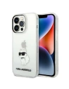 Case Karl Lagerfeld KLHCP14LHNCHTCT Apple iPhone 14 Pro transparentes Hardcase IML NFT Choupette