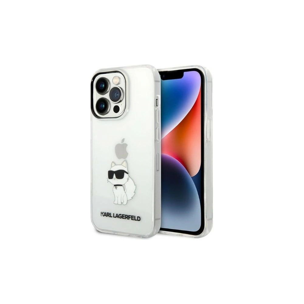 Hurtownia GSM - Case Karl Lagerfeld KLHCP14LHNCHTCT Apple iPhone 14 Pro transparentes Hardcase IML NFT Choupette - KLD1225 - {ean13} - Hurt