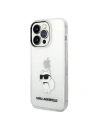 Hurtownia GSM - Case Karl Lagerfeld KLHCP14LHNCHTCT Apple iPhone 14 Pro transparentes Hardcase IML NFT Choupette - KLD1225 - {ean13} - Hurt