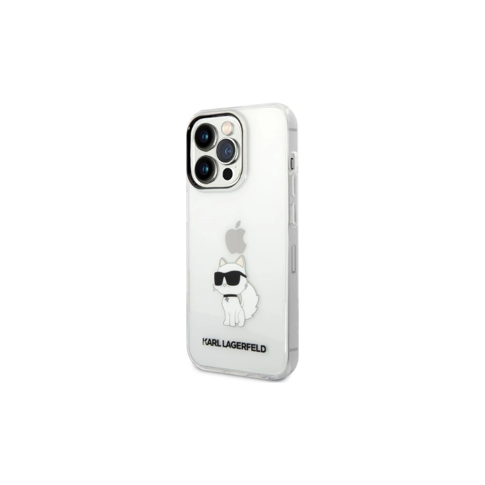 Hurtownia GSM - Case Karl Lagerfeld KLHCP14LHNCHTCT Apple iPhone 14 Pro transparentes Hardcase IML NFT Choupette - KLD1225 - {ean13} - Hurt
