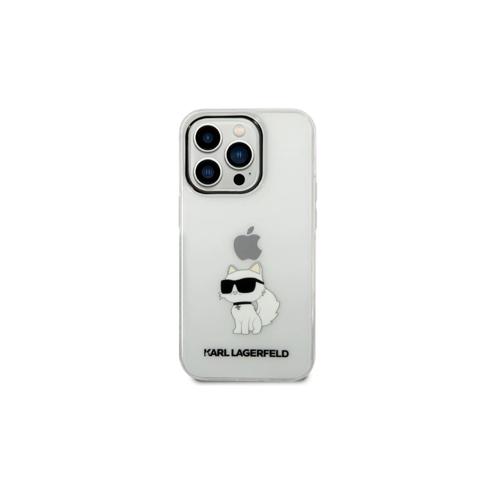 Hurtownia GSM - Case Karl Lagerfeld KLHCP14LHNCHTCT Apple iPhone 14 Pro transparentes Hardcase IML NFT Choupette - KLD1225 - {ean13} - Hurt