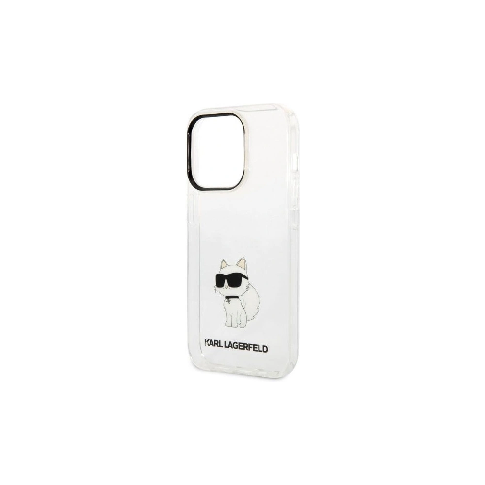 Hurtownia GSM - Case Karl Lagerfeld KLHCP14LHNCHTCT Apple iPhone 14 Pro transparentes Hardcase IML NFT Choupette - KLD1225 - {ean13} - Hurt