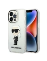 Karl Lagerfeld KLHCP14LHNIKTCT Apple iPhone 14 Pro transparent hardcase IML NFT Ikonik