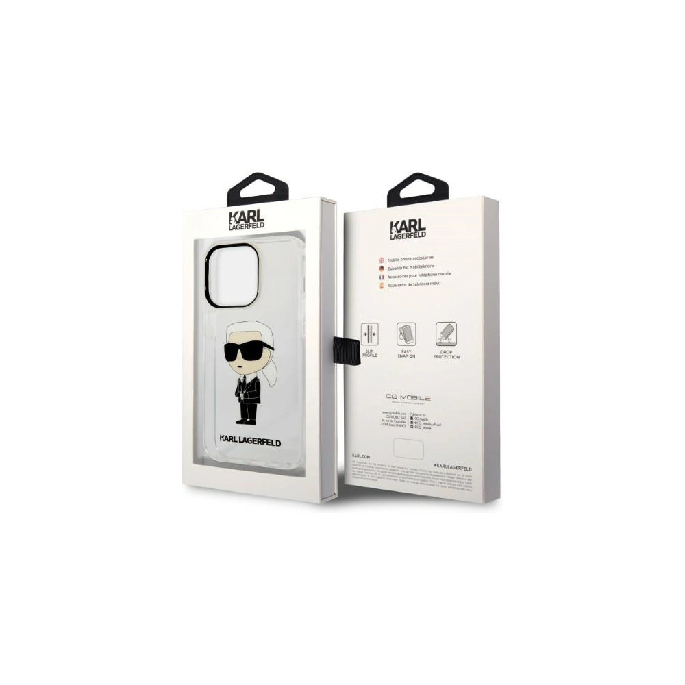 Wholesale Karl Lagerfeld KLHCP14LHNIKTCT Apple iPhone 14 Pro transparent hardcase IML NFT Ikonik - KLD1226 - {ean13} - Hurt