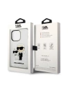 Hurtownia GSM - Etui Karl Lagerfeld KLHCP14LHNKCTGT Apple iPhone 14 Pro transparentní tvrdý obal IML GLIT NFT Karl&Choupette - KLD1228 - {ean13} - Hurt