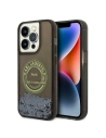 Case Karl Lagerfeld KLHCP14LLCRSGRK Apple iPhone 14 Pro schwarz/black hardcase Liquid Glitter RSG