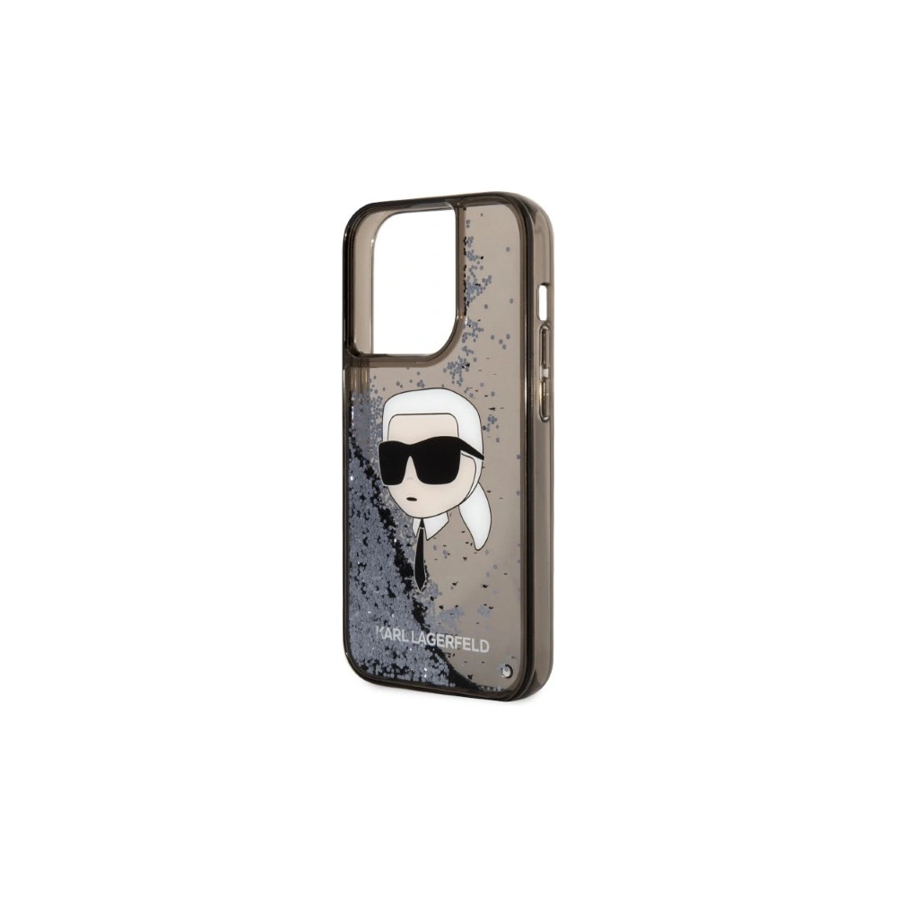 Hurtownia GSM - Etui Karl Lagerfeld KLHCP14LLNKHCK Apple iPhone 14 Pro černý/black hardcase Glitter NFT Karl Head - KLD1231 - {ean13} - Hurt