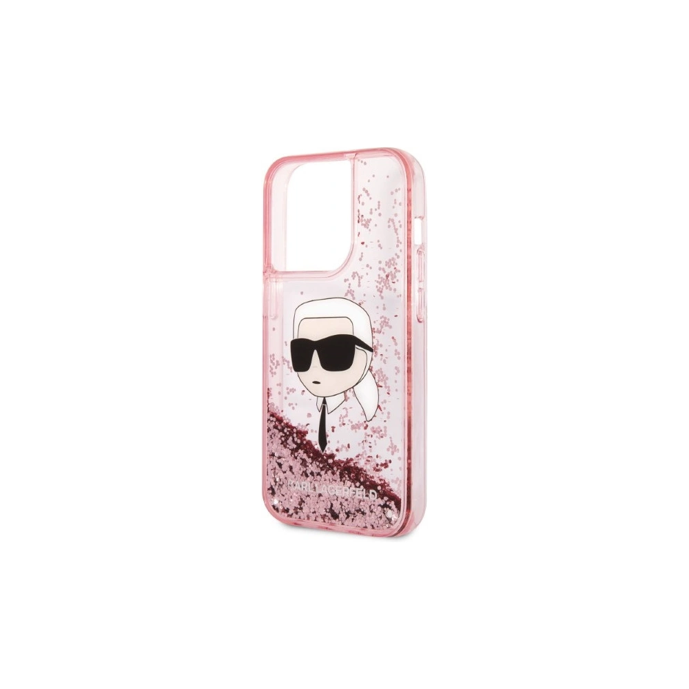 Hurtownia GSM - Case Karl Lagerfeld KLHCP14LLNKHCP Apple iPhone 14 Pro rosa/pink Hardcase Glitter NFT Karl Head - KLD1232 - {ean13} - Hurt