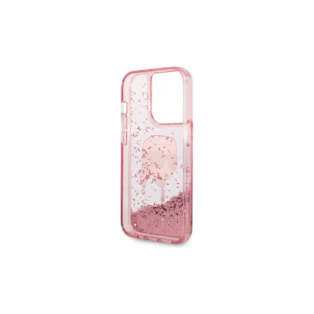 Hurtownia GSM - Case Karl Lagerfeld KLHCP14LLNKHCP Apple iPhone 14 Pro rosa/pink Hardcase Glitter NFT Karl Head - KLD1232 - {ean13} - Hurt