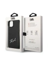 Hurtownia GSM - Case Karl Lagerfeld KLHCP14MCSSK Apple iPhone 14 Plus / 15 Plus Hardcase schwarz/black Signature Logo Kartensteckplatz - KLD1233 - {ean13} - Hurt