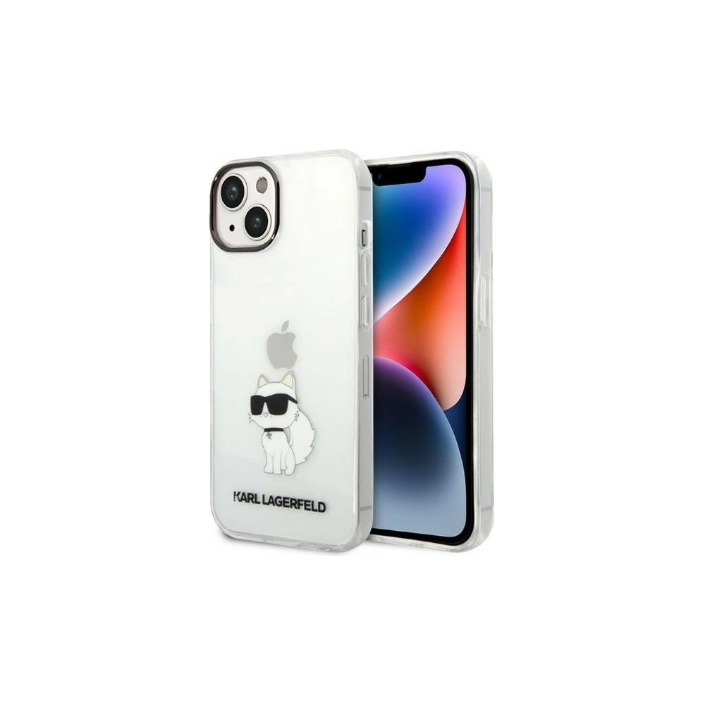 Hurtownia GSM - Case Karl Lagerfeld KLHCP14MHNCHTCT Apple iPhone 14 Plus / 15 Plus transparentes Hardcase IML NFT Choupette - KLD1234 - {ean13} - Hurt