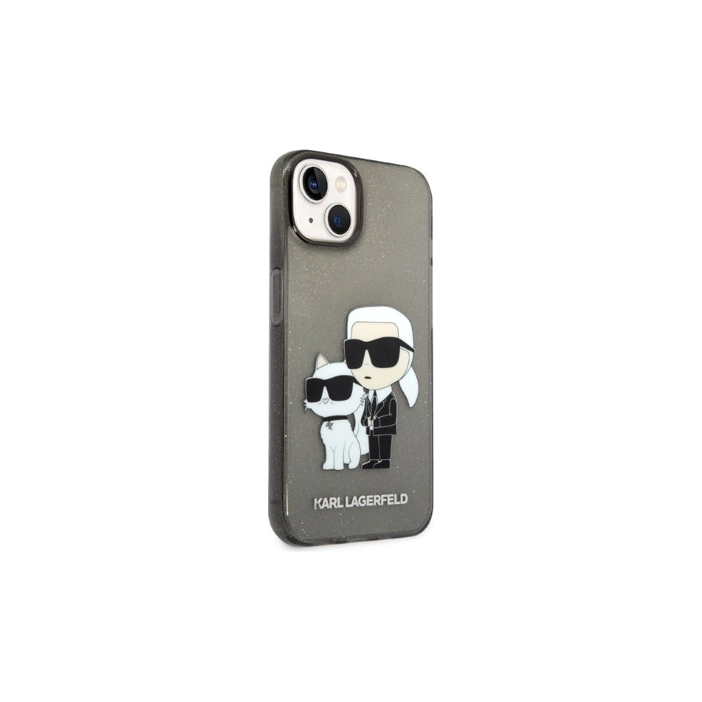 Hurtownia GSM - Case Karl Lagerfeld KLHCP14MHNKCTGK Apple iPhone 14 Plus / 15 Plus schwarz/black hardcase IML GLIT NFT Karl&Choupette - KLD1235 - {ean13} - Hurt