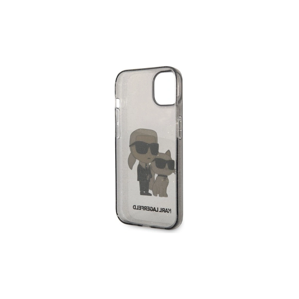 Hurtownia GSM - Etui Karl Lagerfeld KLHCP14MHNKCTGK Apple iPhone 14 Plus / 15 Plus černý/black hardcase IML GLIT NFT Karl&Choupette - KLD1235 - {ean13} - Hurt