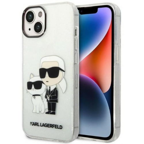 Hurtownia Karl Lagerfeld - 3666339087258 - KLD1236 - Etui Karl Lagerfeld KLHCP14MHNKCTGT Apple iPhone 14 Plus transparent hardcase IML GLIT NFT Karl&Choupette - B2B homescreen