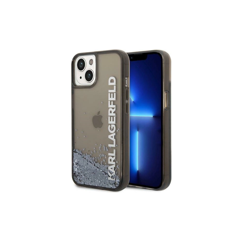 Hurtownia GSM - Etui Karl Lagerfeld KLHCP14MLCKVK Apple iPhone 14 Plus / 15 Plus negru/black hardcase Liquid Glitter Elong - KLD1237 - {ean13} - Hurt